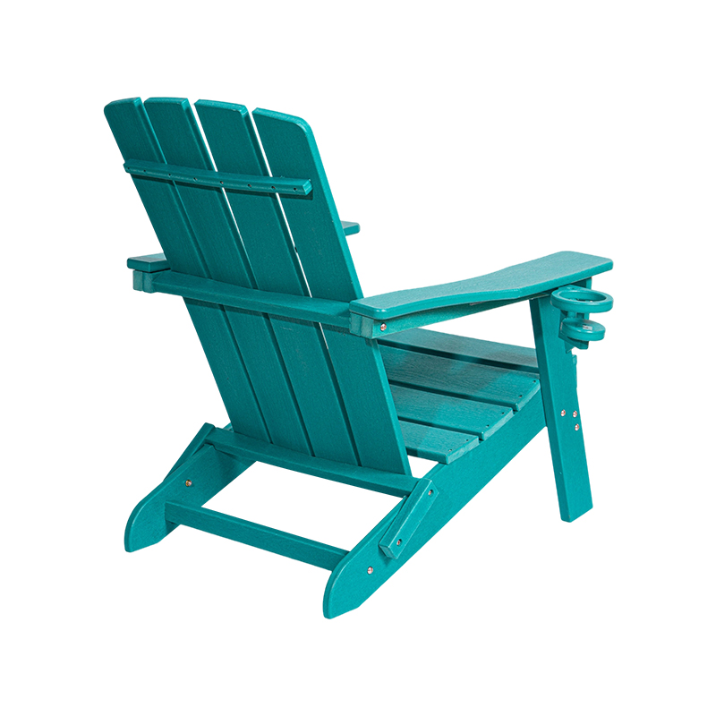 Lake Blue Small HDPE Adirondack Chair with Stainless Steel Hardware