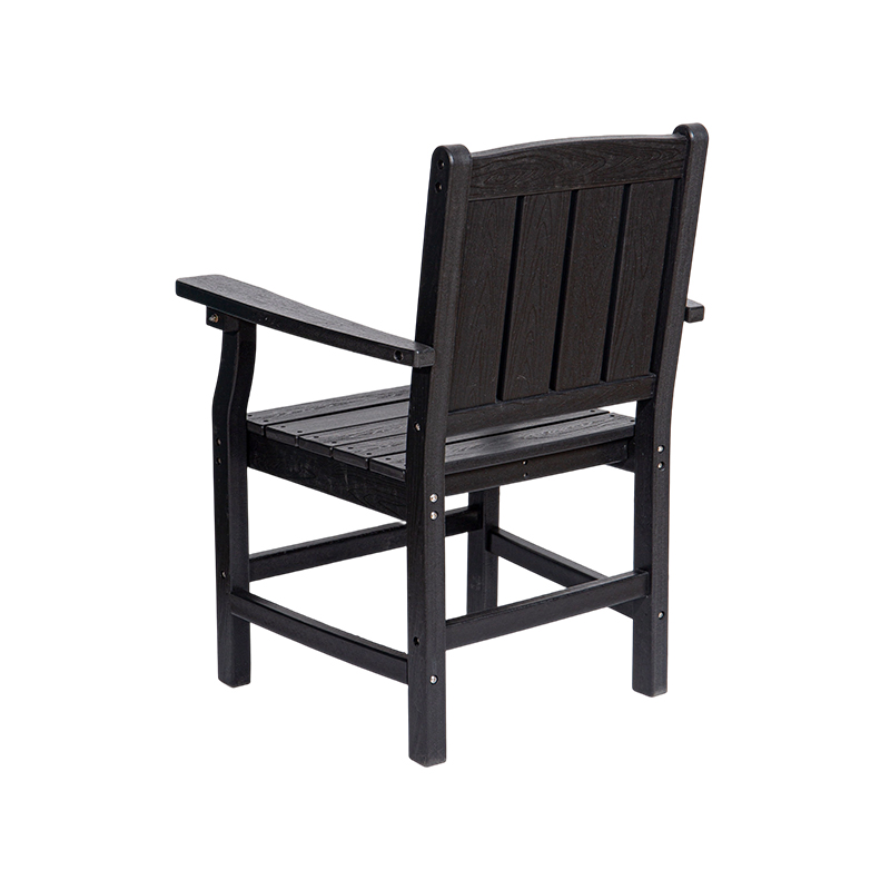 Compact Lightweight HDPE Dining Chair for Indoor and Outdoor Use