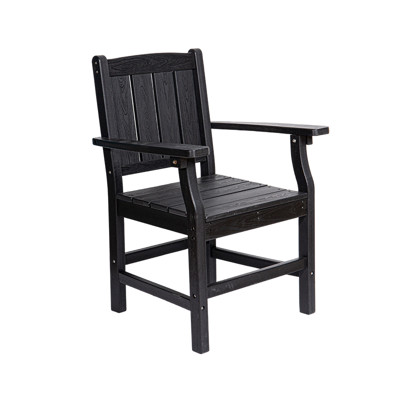 Compact Lightweight HDPE Dining Chair for Indoor and Outdoor Use